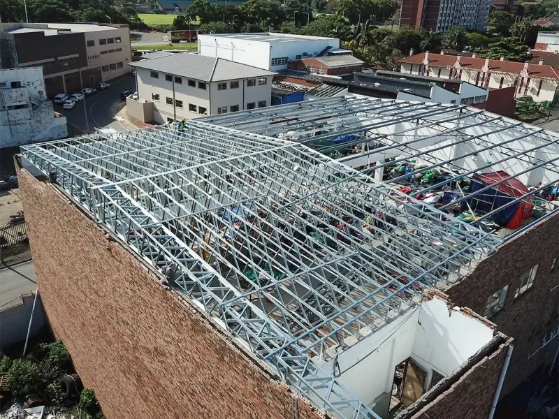 67 watford steel frame roof