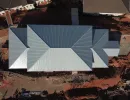 crawford college steel frame trusses roofing