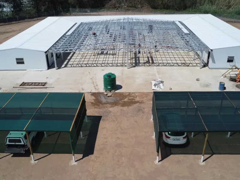 csc emergency laboratory westville steel frame construction durban