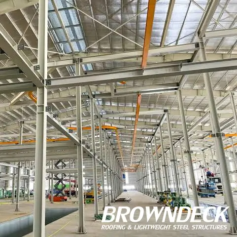 industrial steel structures and buildings