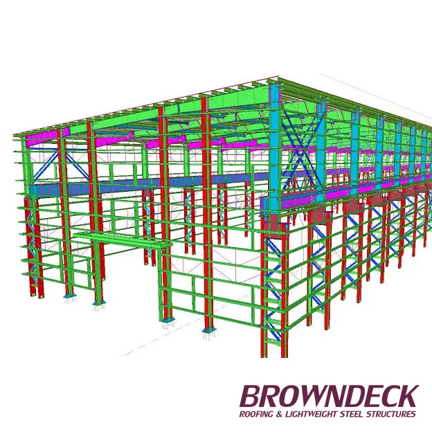 steel frame design manufacture and installation