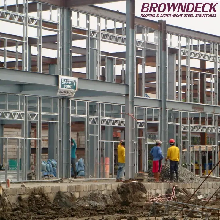 steel framing for durbans construction environment